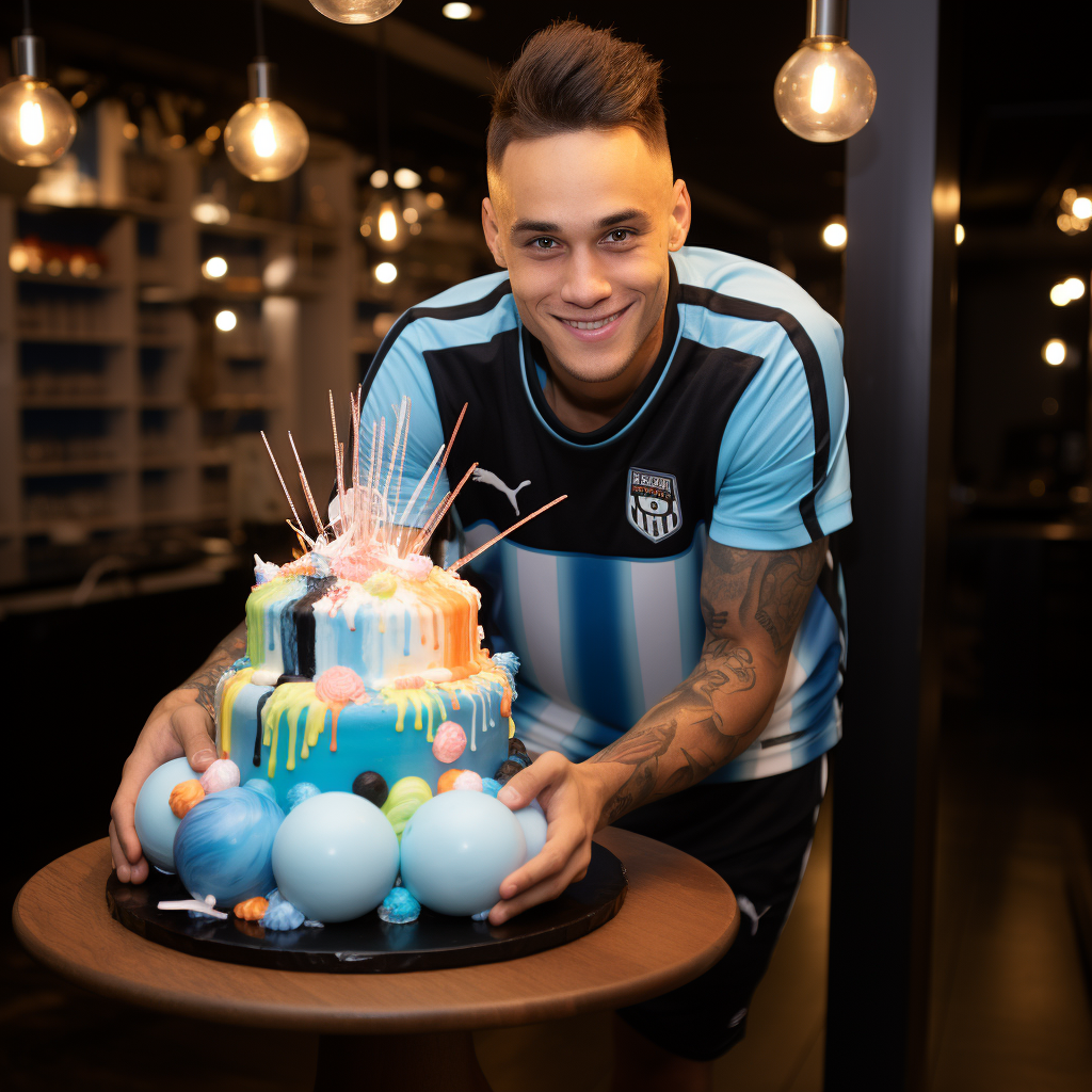 bryan888_Lautaro_Javier_Martinez_footballer_with_birthday_cake_137505ae-b2f5-4767-bce0-e6afea8faa99.png